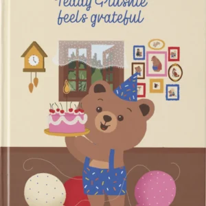 Plush bear feels gratitude